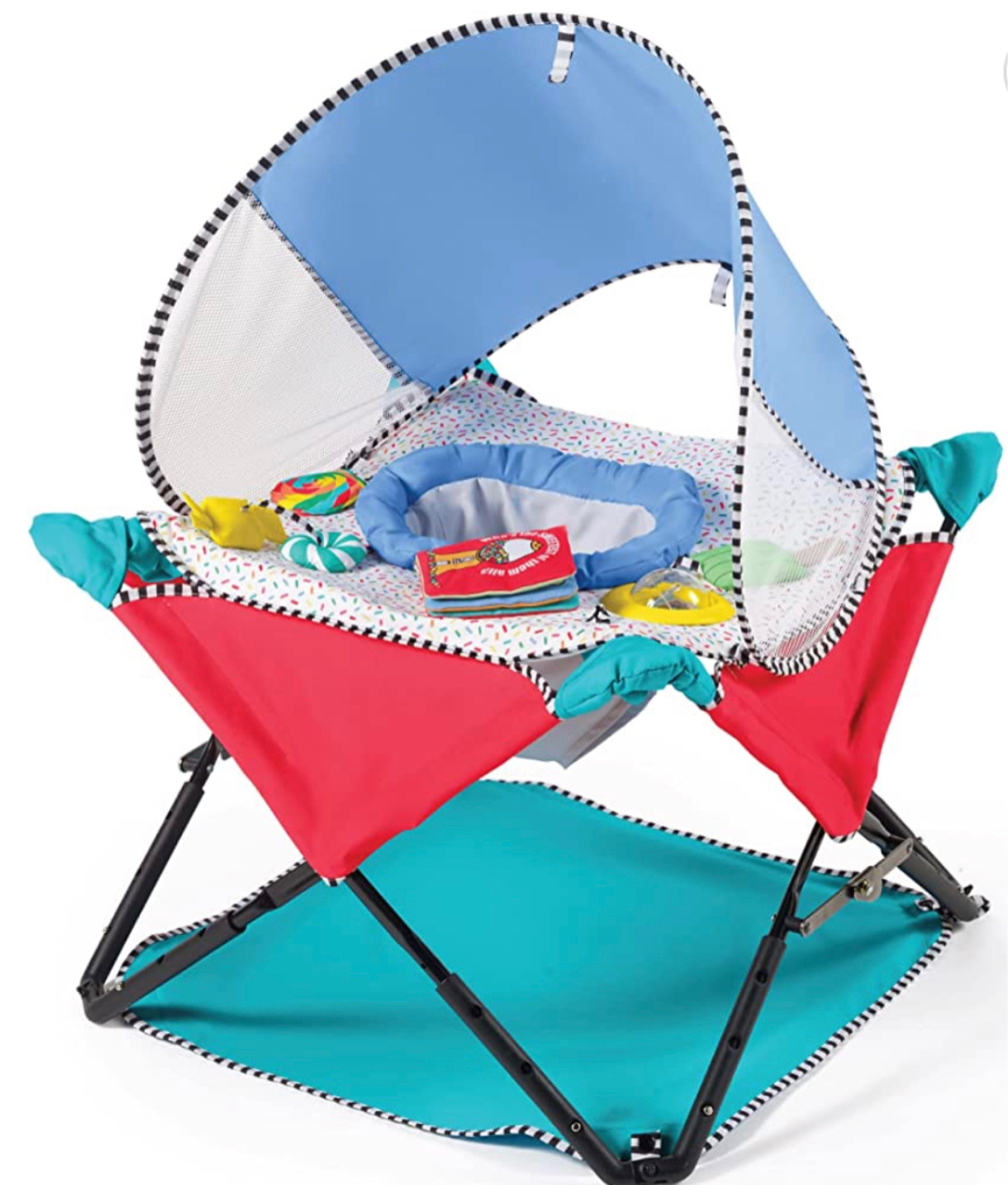 Baby pop n jump! Portable, packable, and baby loves it! 