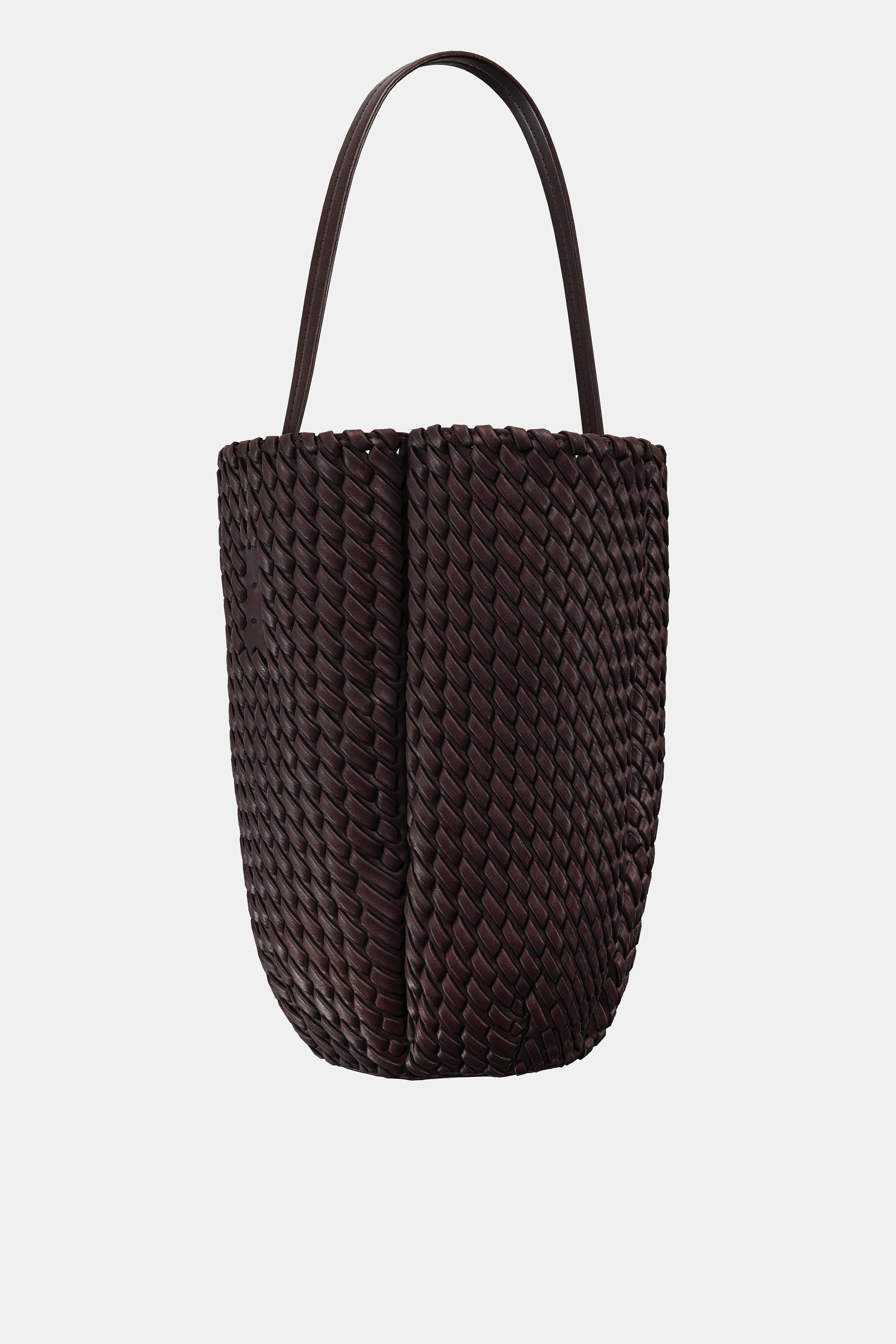 WOVEN EFFECT BUCKET BAG | Zara US