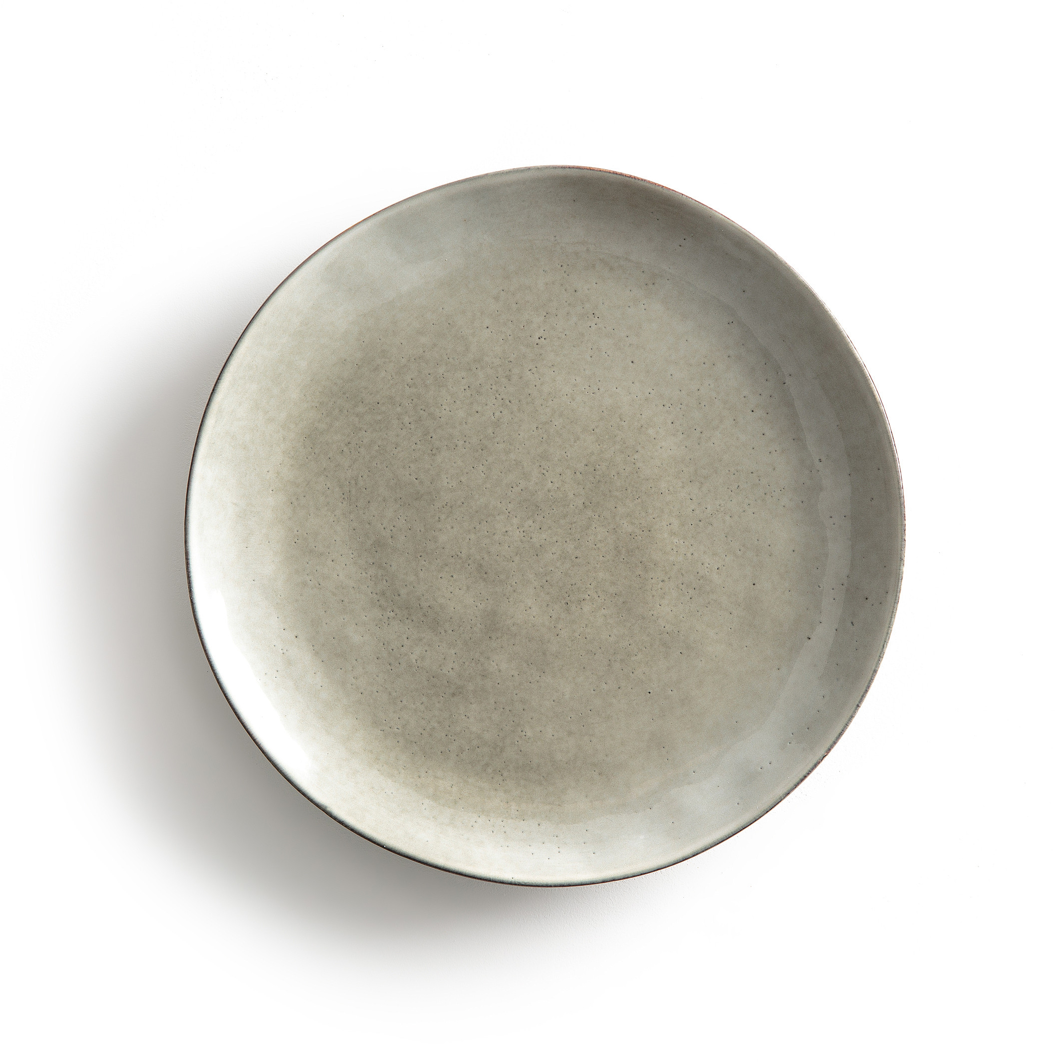Lot de 4 assiettes plates en grès Horciag | La Redoute (FR)