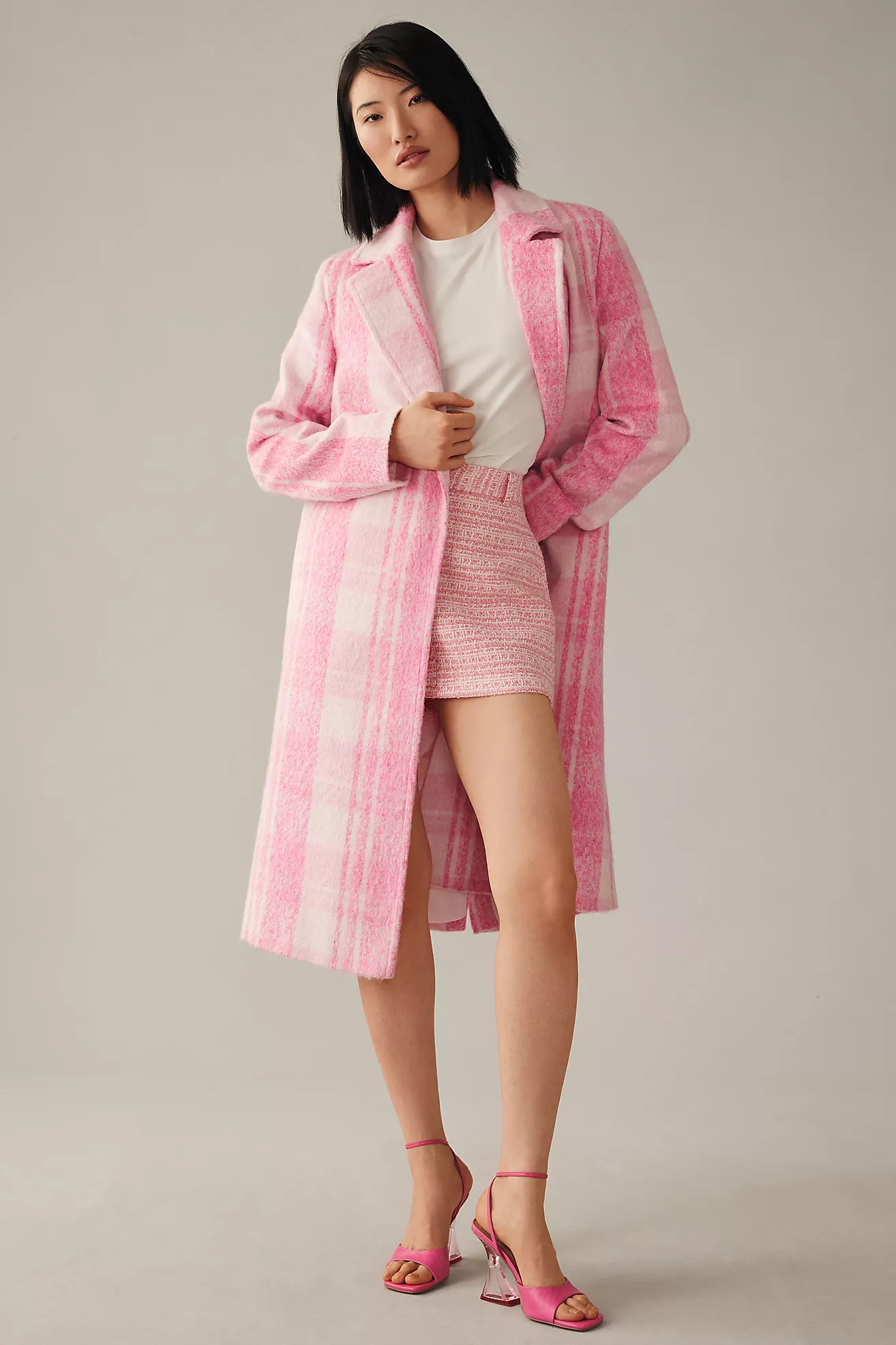 Helene Berman Renee Plaid Coat | Anthropologie (US)