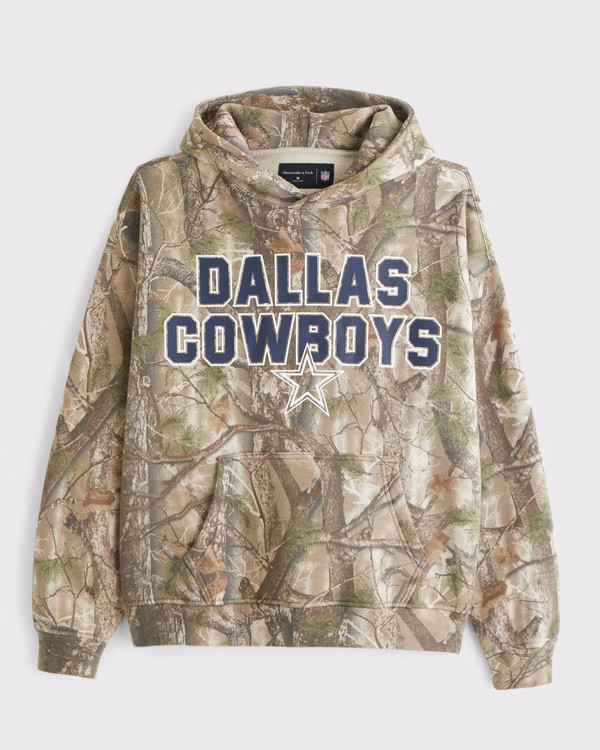 Dallas Cowboys Graphic Popover Hoodie | Abercrombie & Fitch (US)