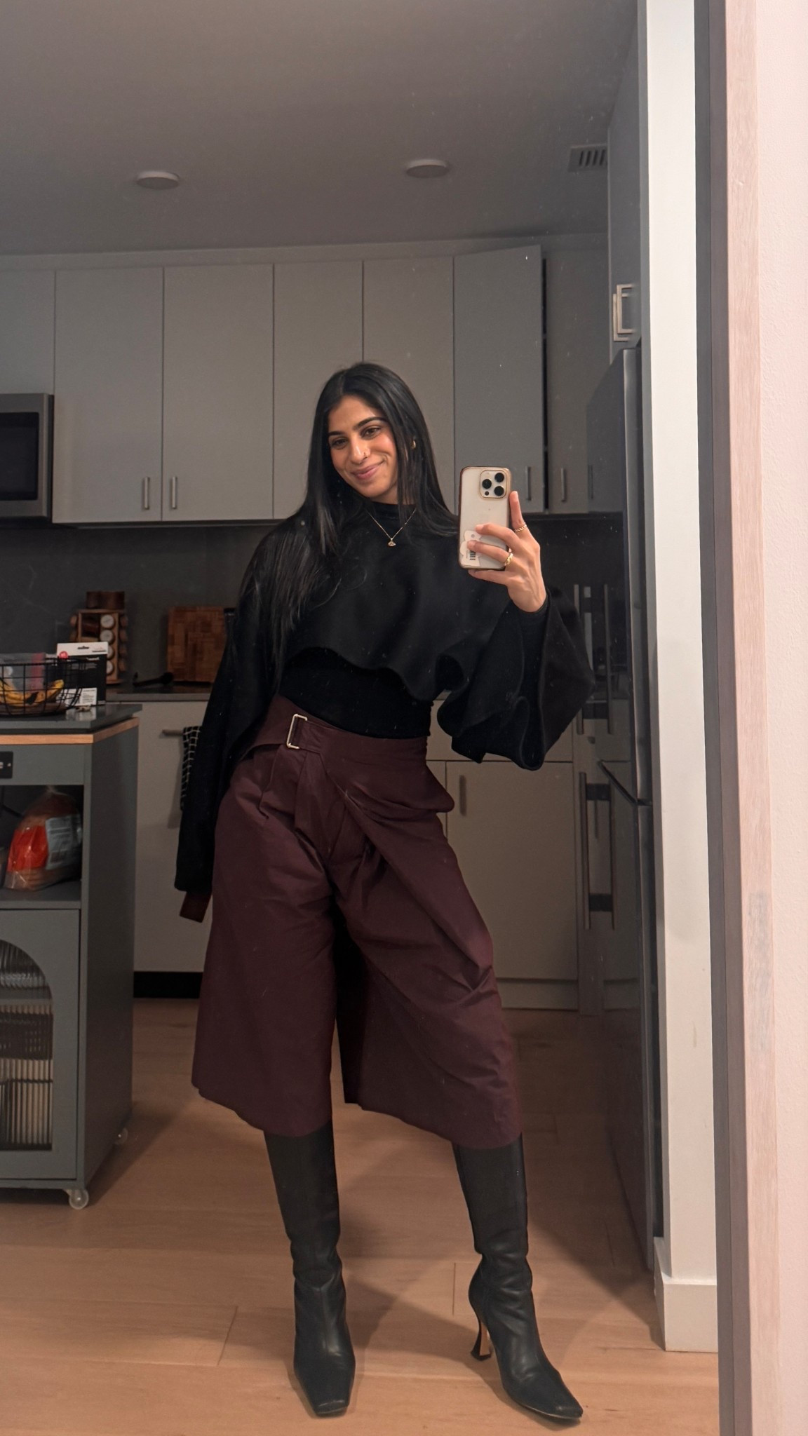 modest corporate outfit