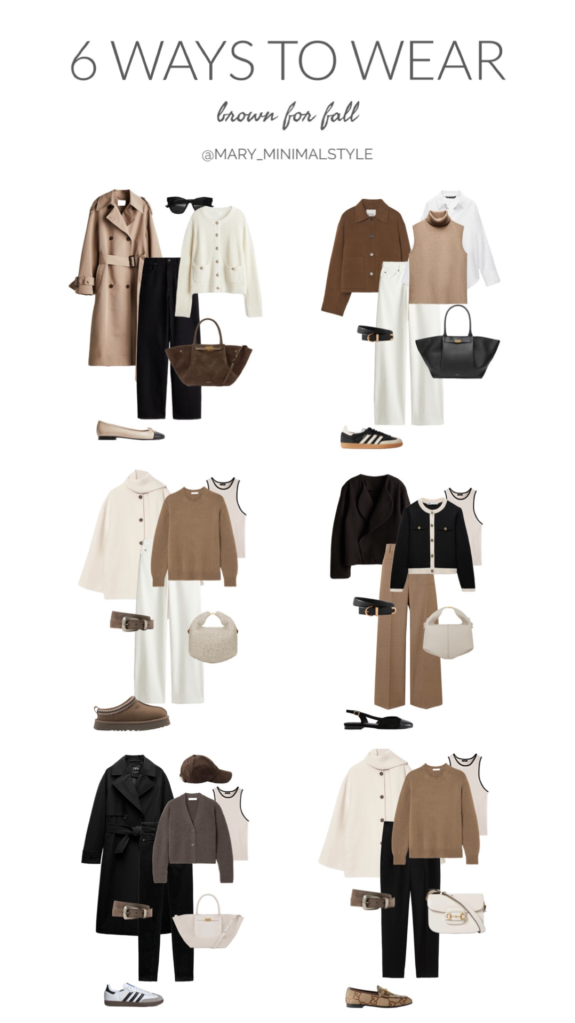 ways to wear brown for fall 🍂

#LTKautumn #LTKstyletip #FashionMonth