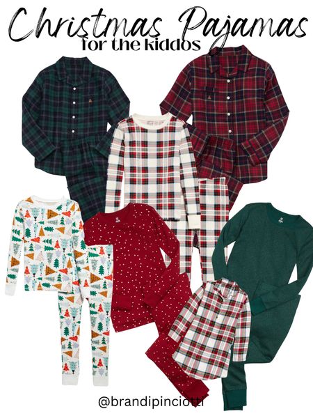 Christmas pajamas for the kiddos! All of these are half off now! 

#LTKSeasonal #LTKHolidaySale #LTKHoliday