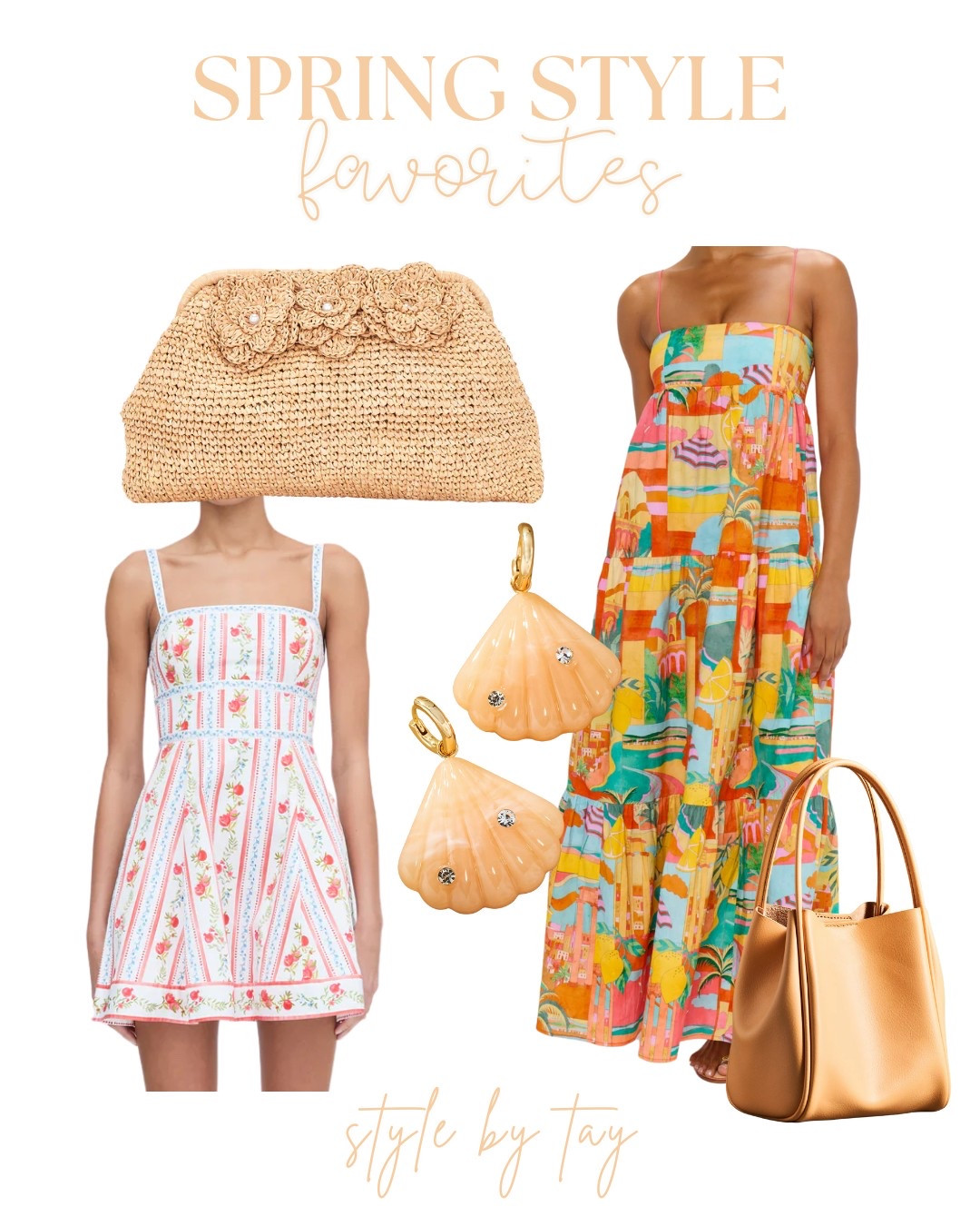 Orange print spring favorites 🧡

Own this mini tote bag from Anthropologie and love it!! 

vacation outfit, spring outfit, summer dress, earrings, vacation purse 

#LTKTravel #LTKStyleTip #LTKSeasonal
