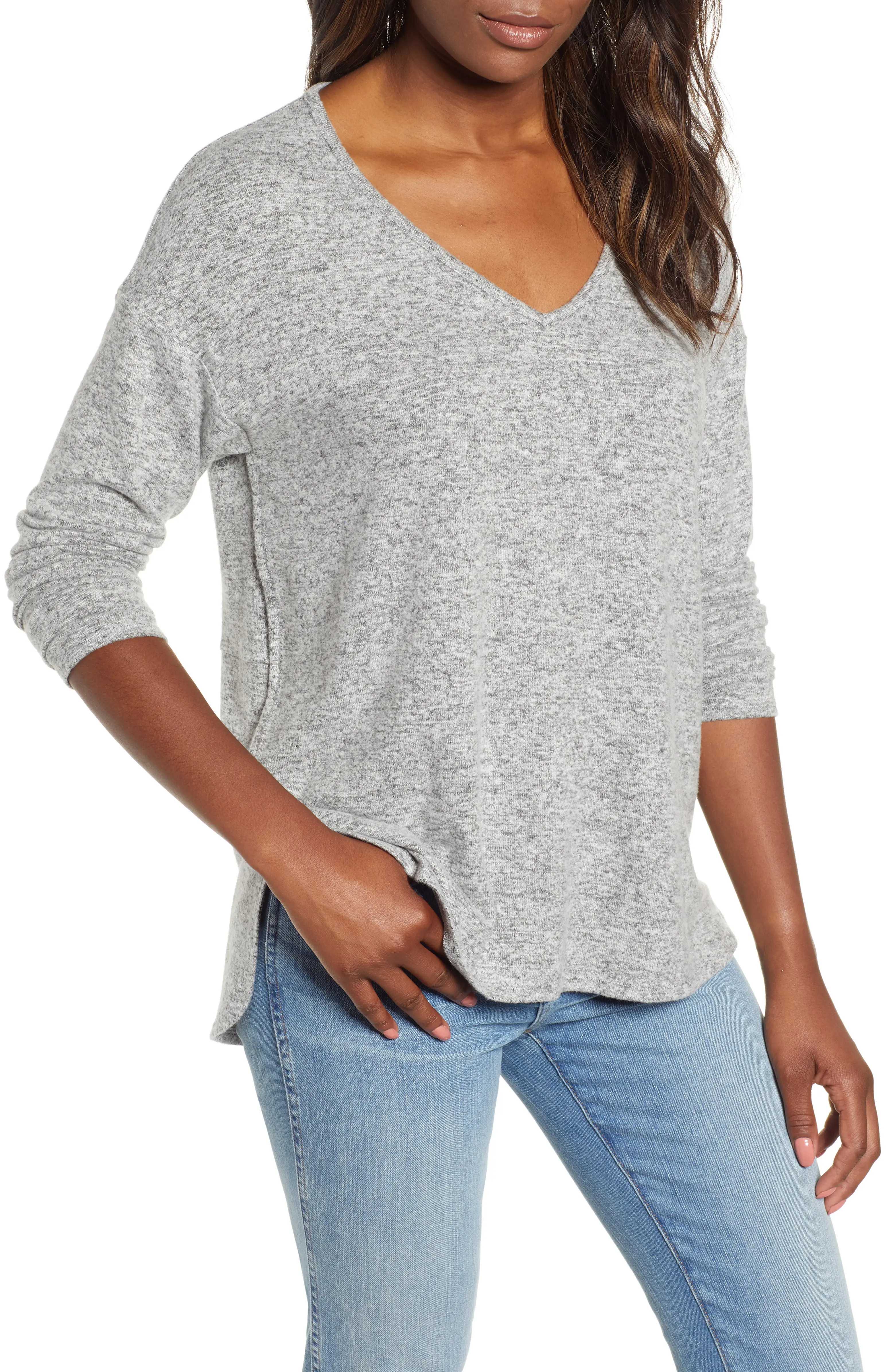 Cozy V-Neck Top | Nordstrom