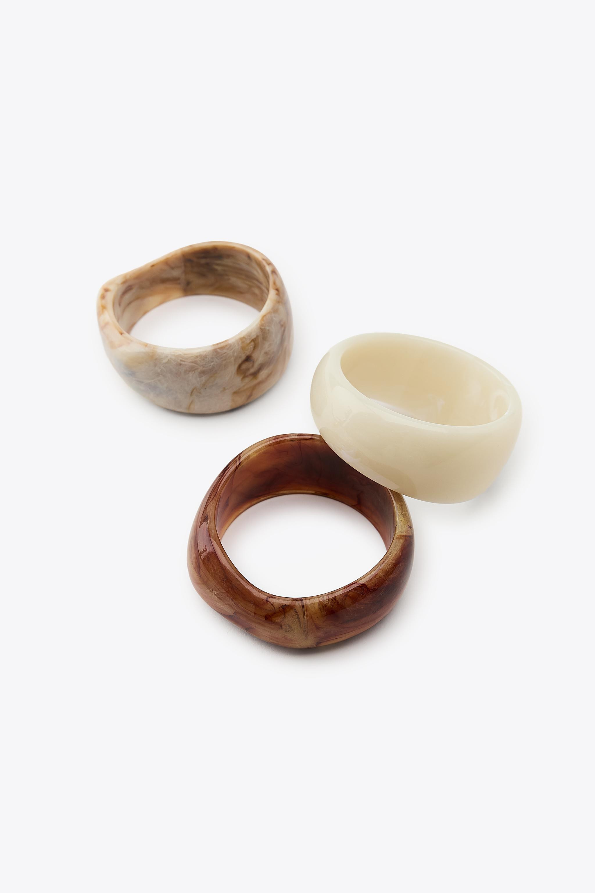 PACK OF 3 RIGID BRACELETS | Zara US
