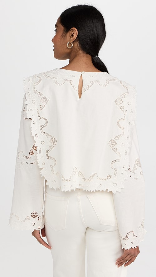 Anita Eyelet Top | Shopbop