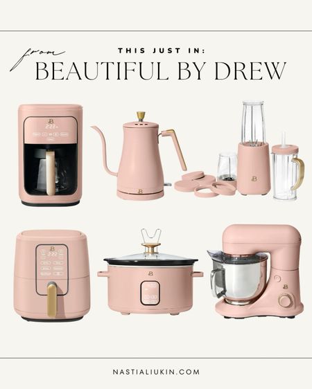 How cute is the new color way “rose” from the collection Beautiful by Drew! Have the black air fryer and I am obsessed so looks like I will for sure be getting this pink one now 🙃🩷

#LTKhome