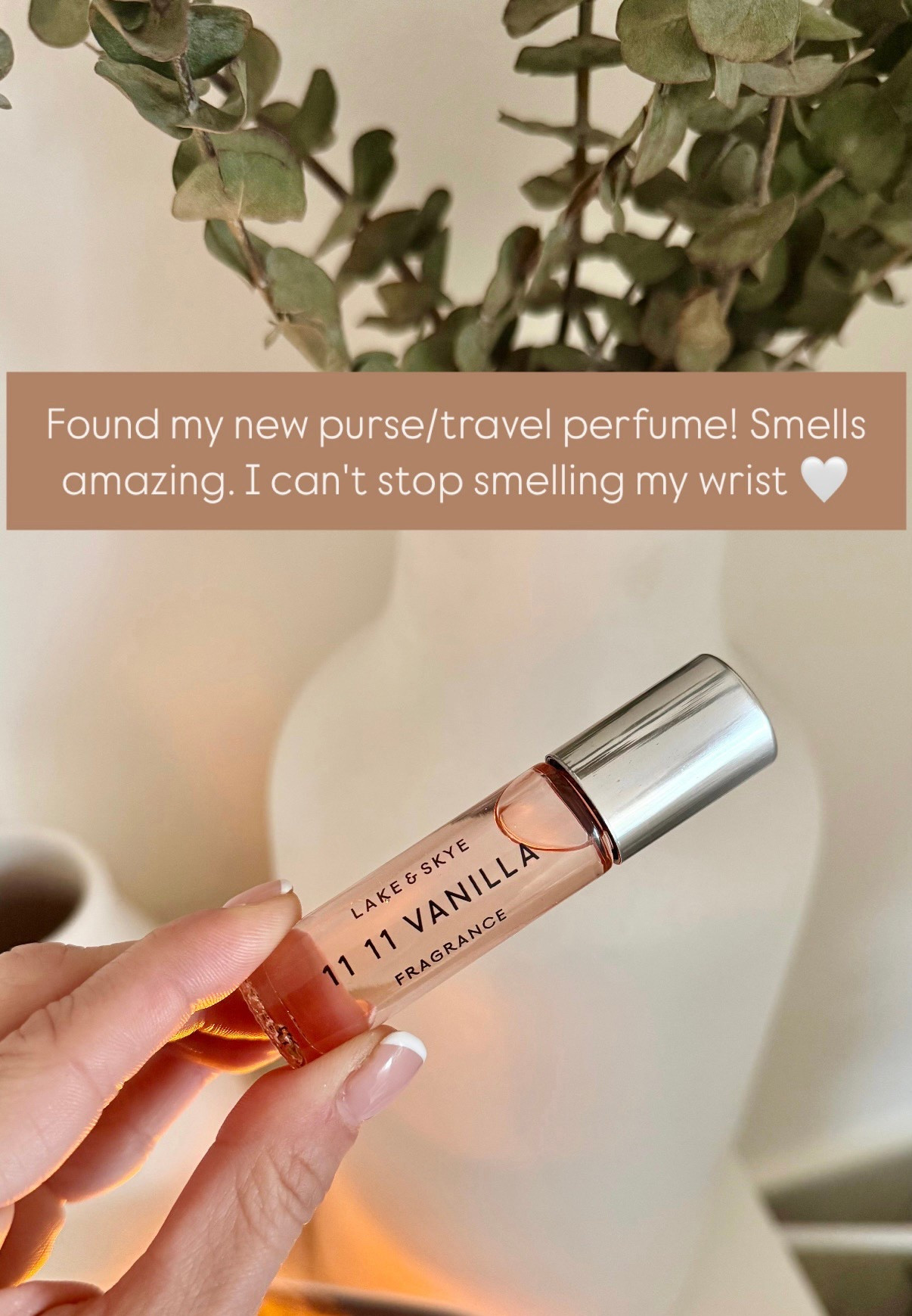 If you’re looking for a vanilla perfume. THIS is the one. I love this travel/purse roller that I keep with me all day 🤍🤍🤍 

#travel #perfume #vanilla 

#LTKBeauty #LTKTravel #LTKFindsUnder50
