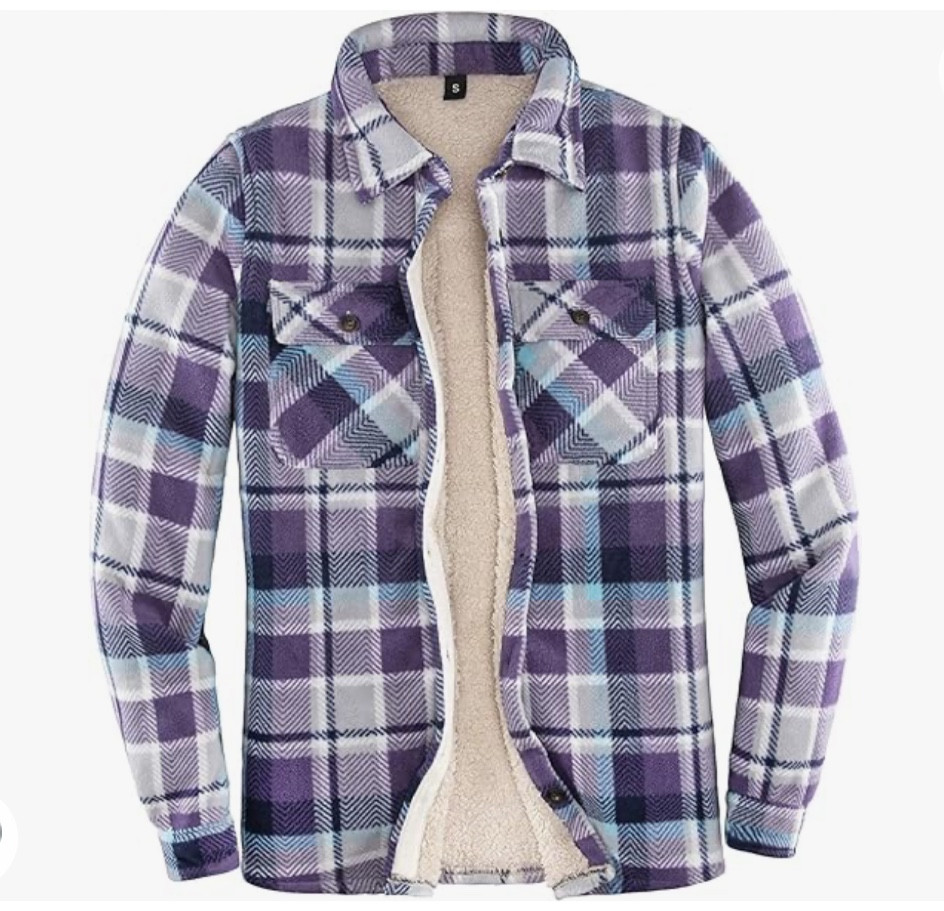 Womens Sherpa Fleece Lined Flannel Shirt 

#LTKsalealert #LTKmidsize #LTKCyberWeek