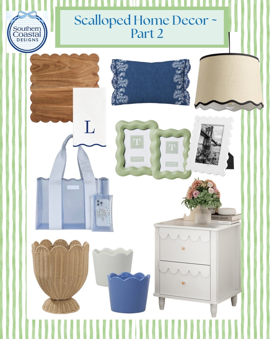 For the Love of Scallops! Part 2 of Scalloped Home Decor...

#LTKSaleAlert #LTKTravel #LTKHome