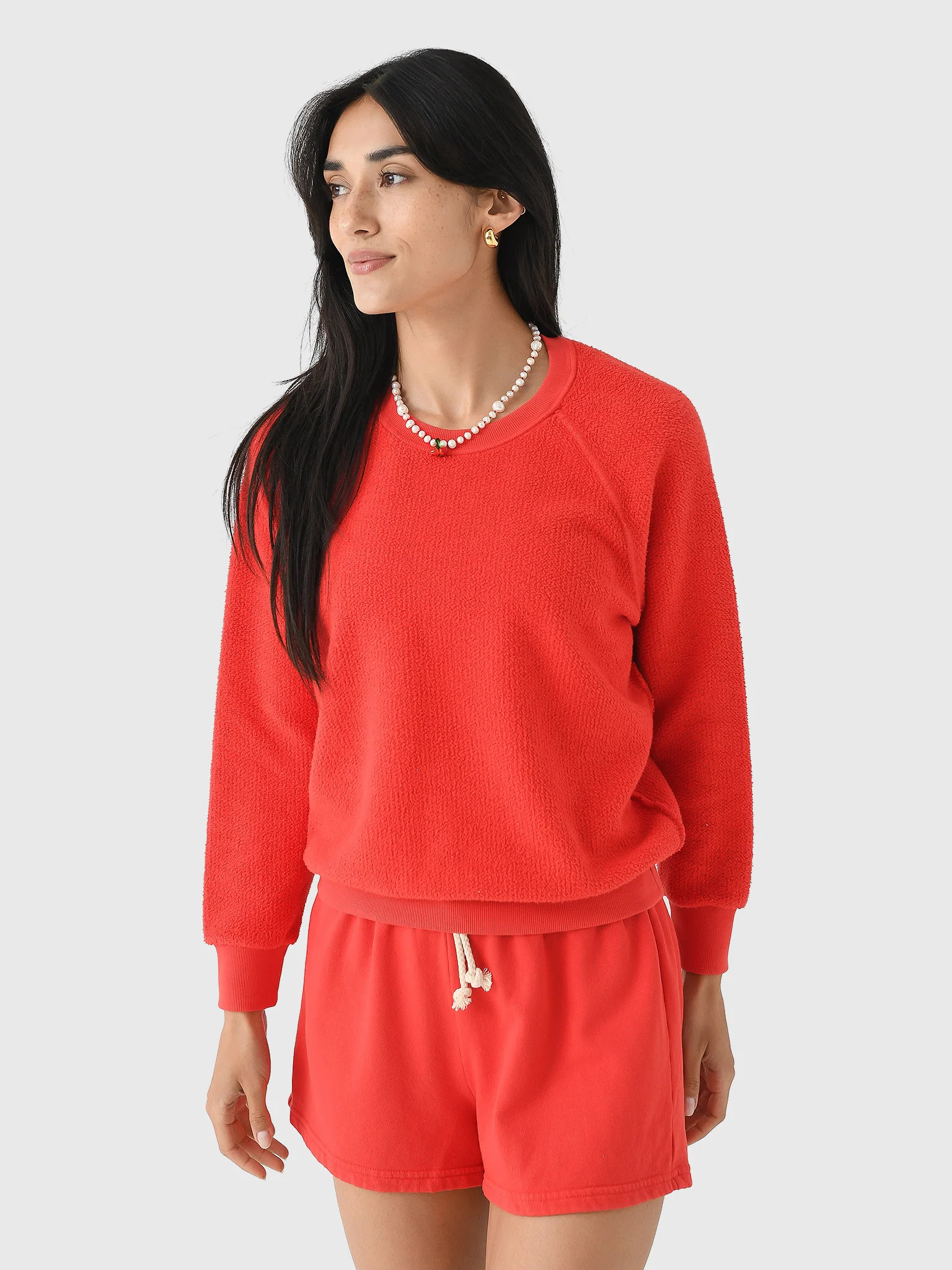 PERFECT WHITE TEE
                      
                     Women's Ziggy Reverse Shrunken Swea... | Saint Bernard