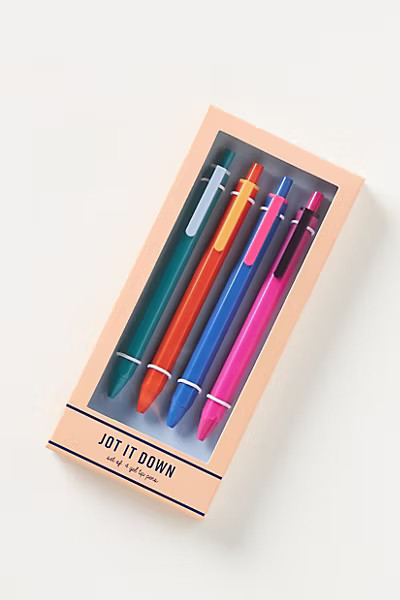 Alanza Pens, Set of 4 | Anthropologie (US)