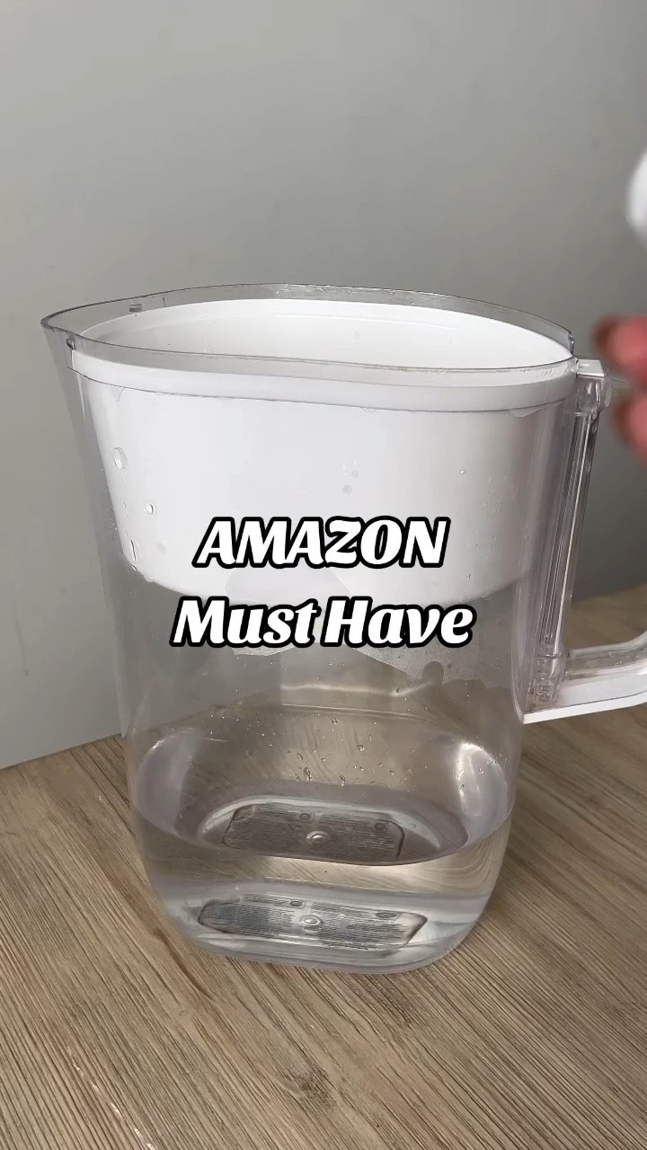Brita 10-cup pitcher | water filter pitcher | clean tap water | Brita filter replacement | eco-friendly water filter | reduce plastic waste | filtered water pitcher | Brita standard filter | long-lasting water filter | plastic bottle replacement | sustainable water solution | Brita for clean water | water filtration system | Brita pitcher benefits | easy-to-use water filter

Amazon finds, this pitcher will save you money and the environment 

#LTKFindsUnder50 #LTKVideo #LTKHome