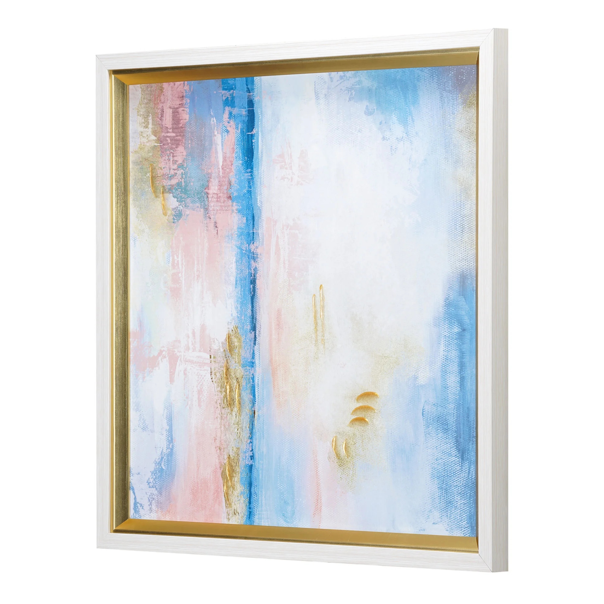 Crystal Art Gallery Colorful Abstract Framed Digital Print 24"x24" by Sona Flynn | Walmart (US)