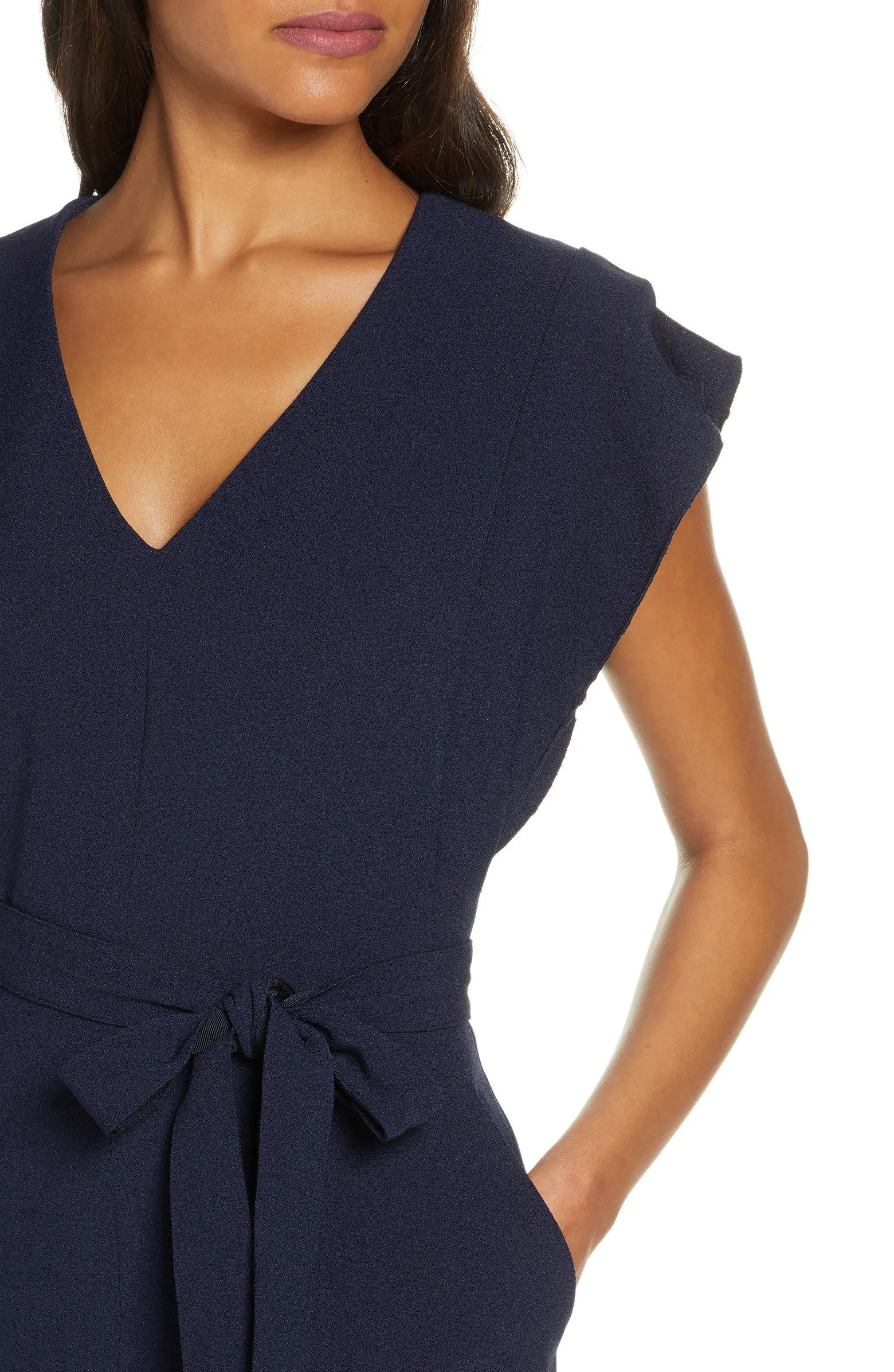 Ruffle Sleeve Sheath Dress | Nordstrom