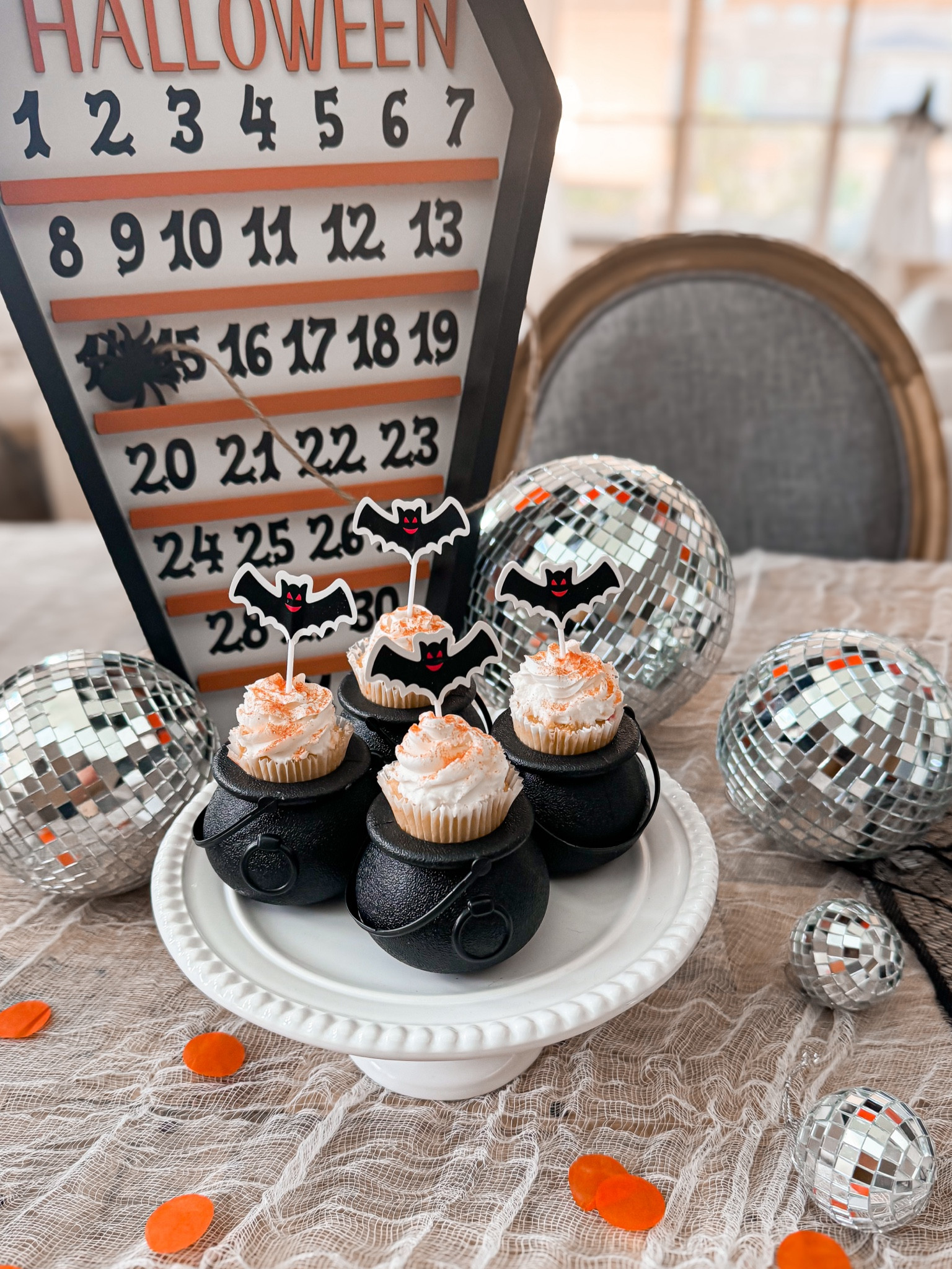 These mini cauldrons are the perfect vessel for mini cupcakes! This is such a fun idea for a halloween party or birthday celebration! 

#LTKParties #LTKSeasonal #LTKHome