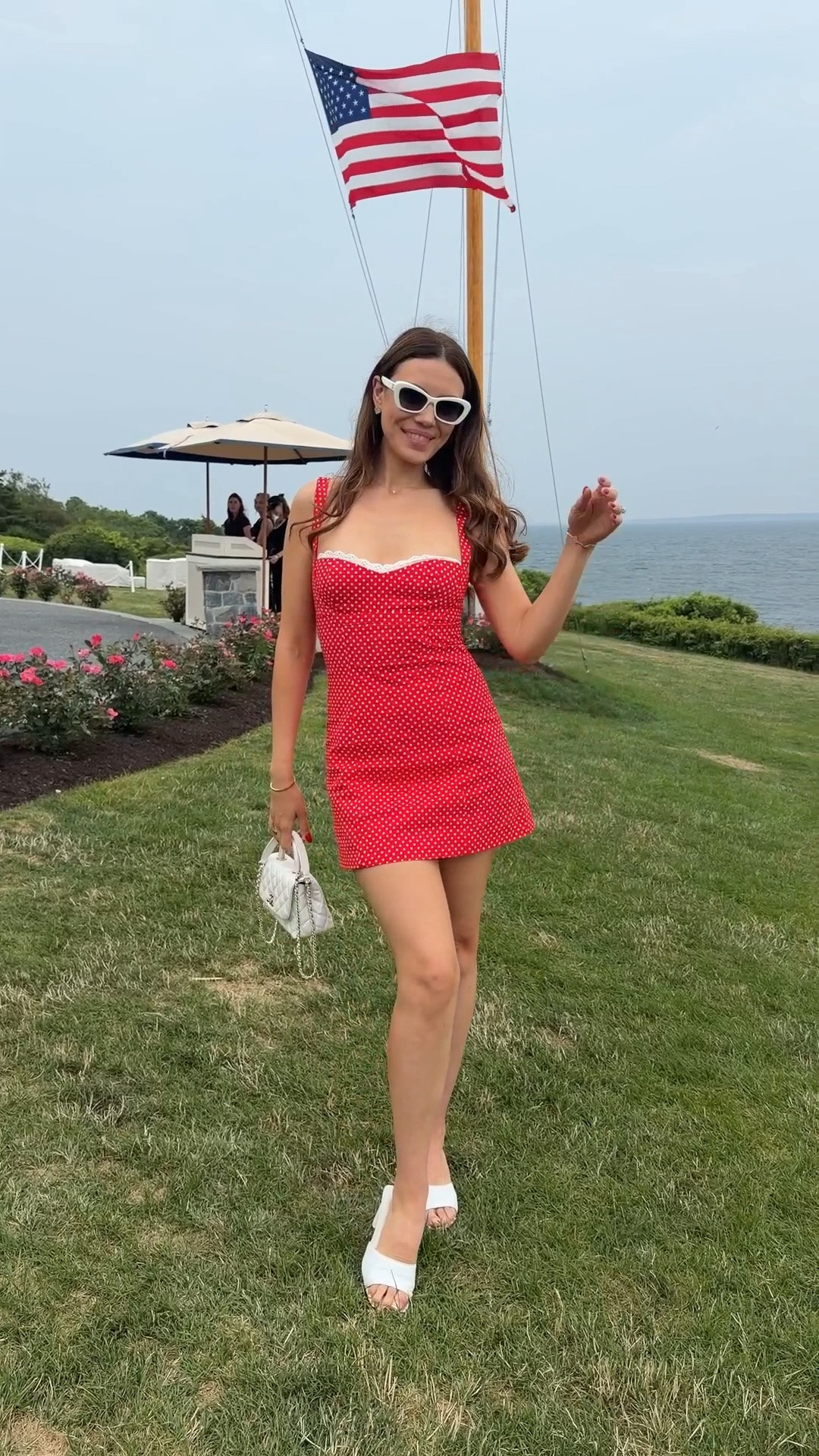 OOTD! The cutest red polka dot dress for summer! Wearing a small. By Majorelle on Revolve ❤️ worth the pre-order!!

#LTKootd #LTKSeasonal #LTKTall
