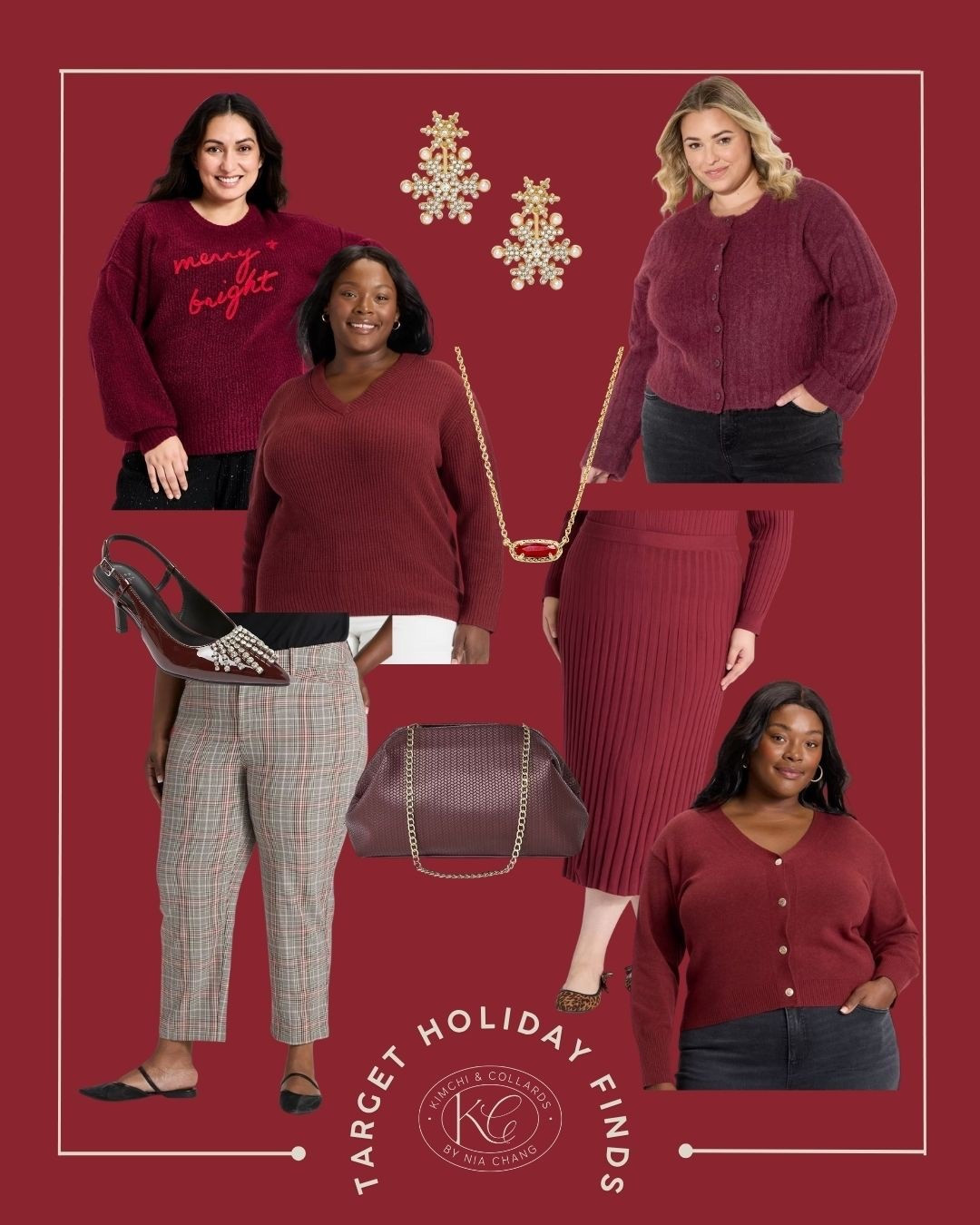 Target holiday fashion finds. I'm loving this color for the holidays. Add a sparkling shoe or necklace for a fun festive touch. 

#LTKSeasonal #LTKStyleTip #LTKHoliday