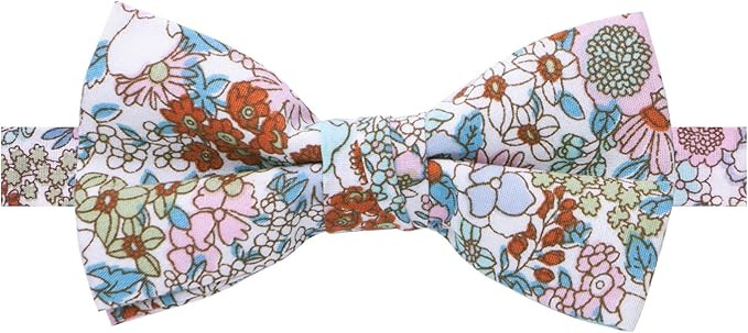 Spring Notion Boys' Cotton Floral Bow Tie | Amazon (US)