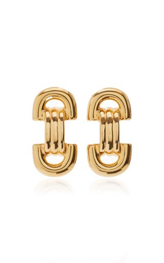 Exclusive 24K Gold-Plated Chainlink Earrings | Moda Operandi (Global)