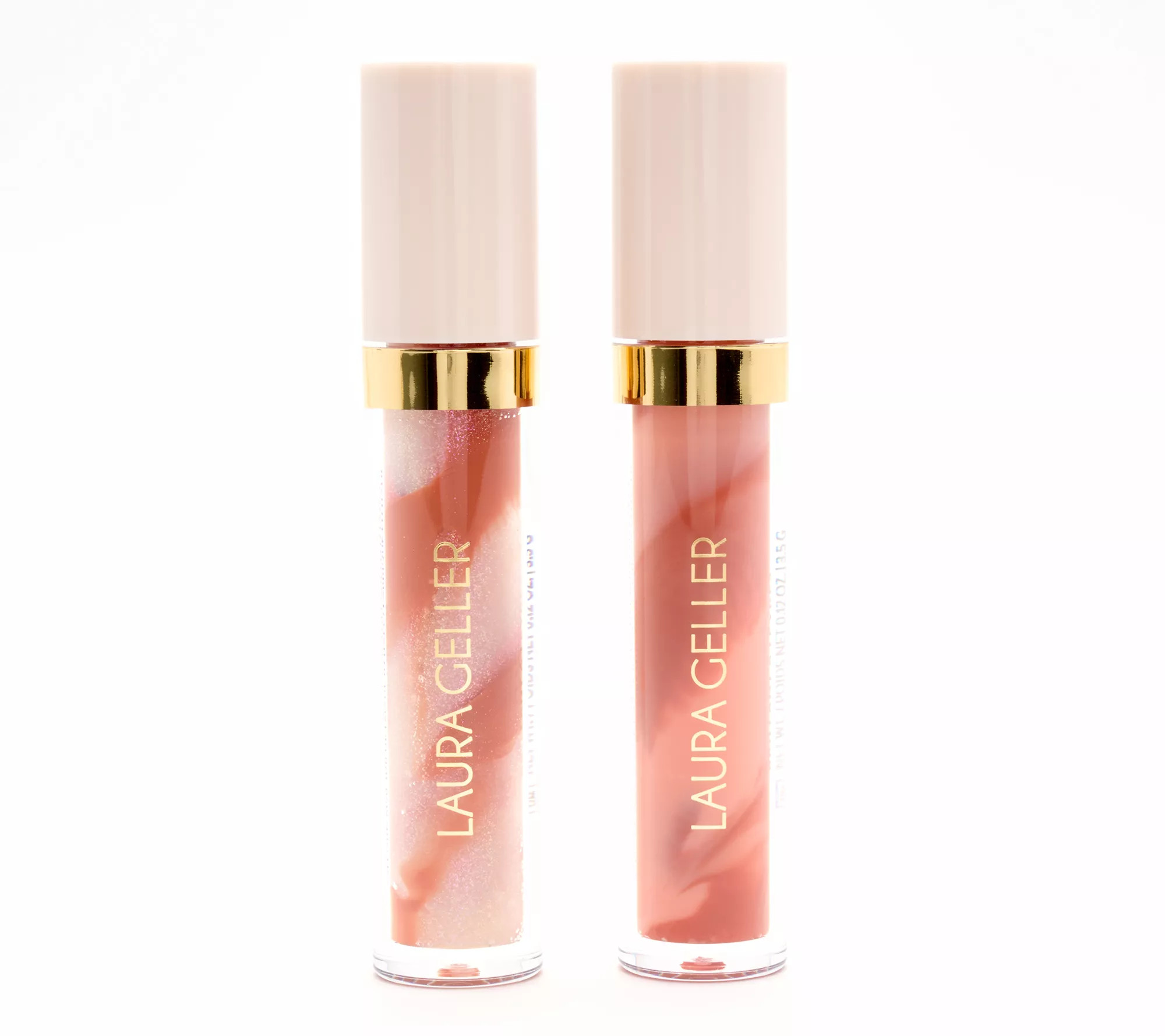 Laura Geller Italian Marble Glossy Lip Tint Duo - QVC.com | QVC