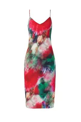 Floral Silk Slip Dress | Rent the Runway