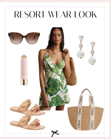 This green print dress is perfect for a spring resort vacation! Pair with a cute Chloe bag and sandals! 

#LTKbeauty #LTKSeasonal #LTKtravel