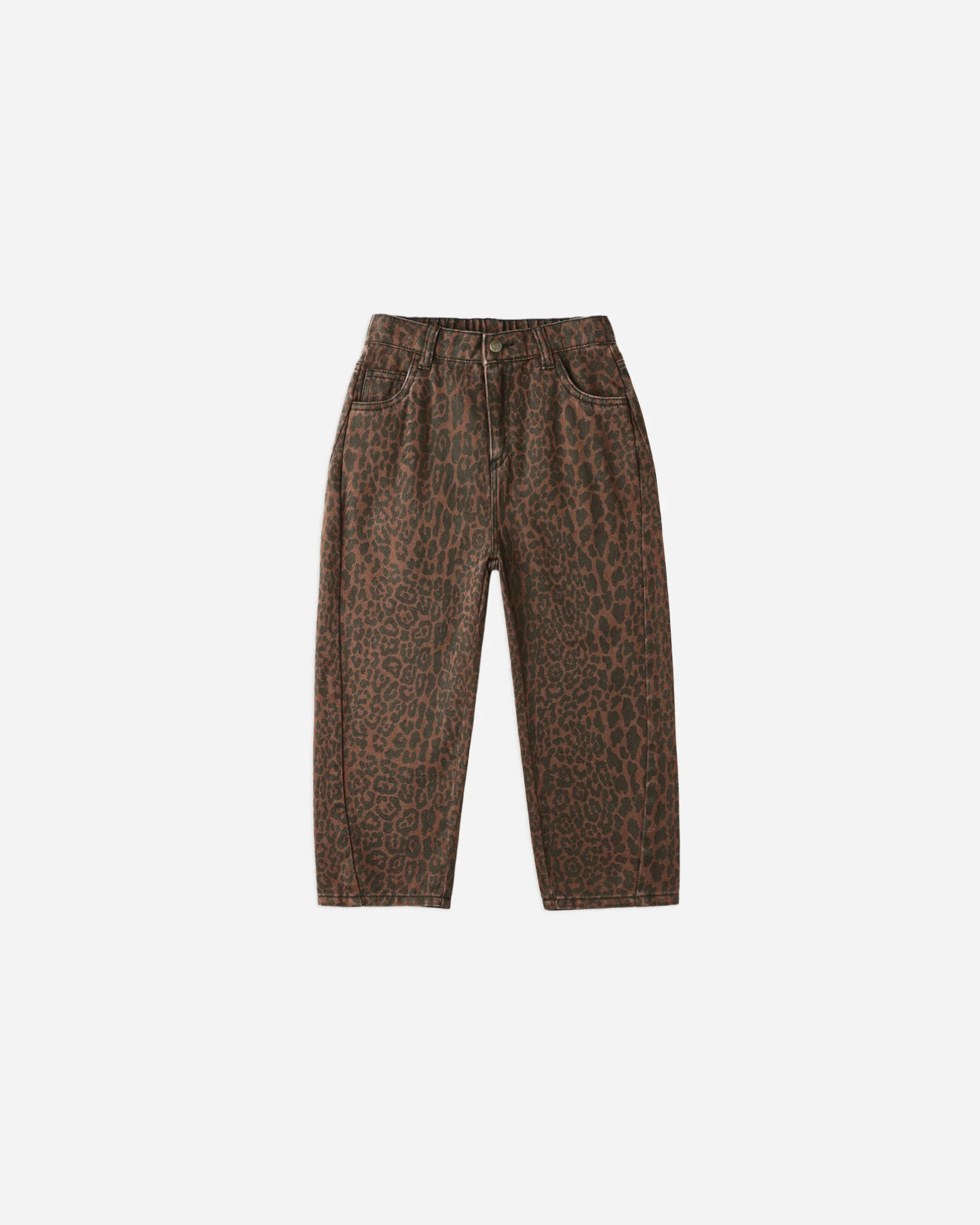 Barrel Pant || Leopard | Rylee + Cru
