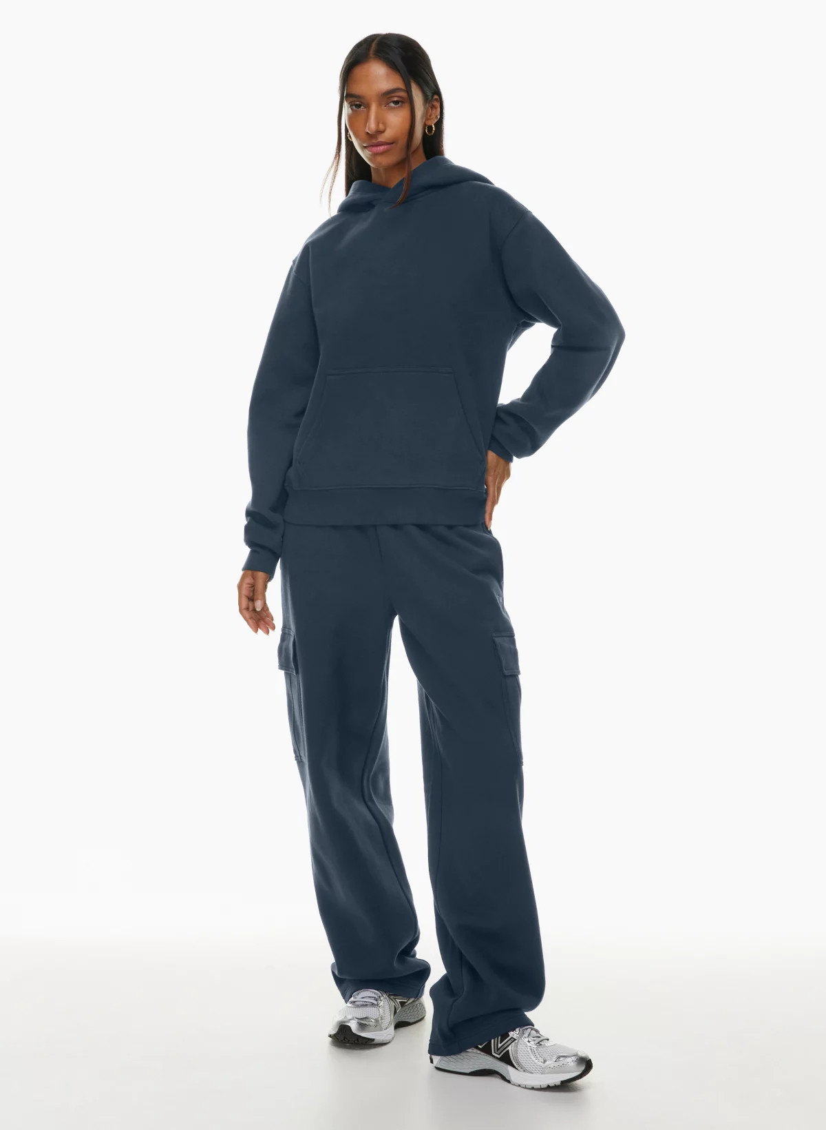 COZY FLEECE PERFECT HOODIE | Aritzia