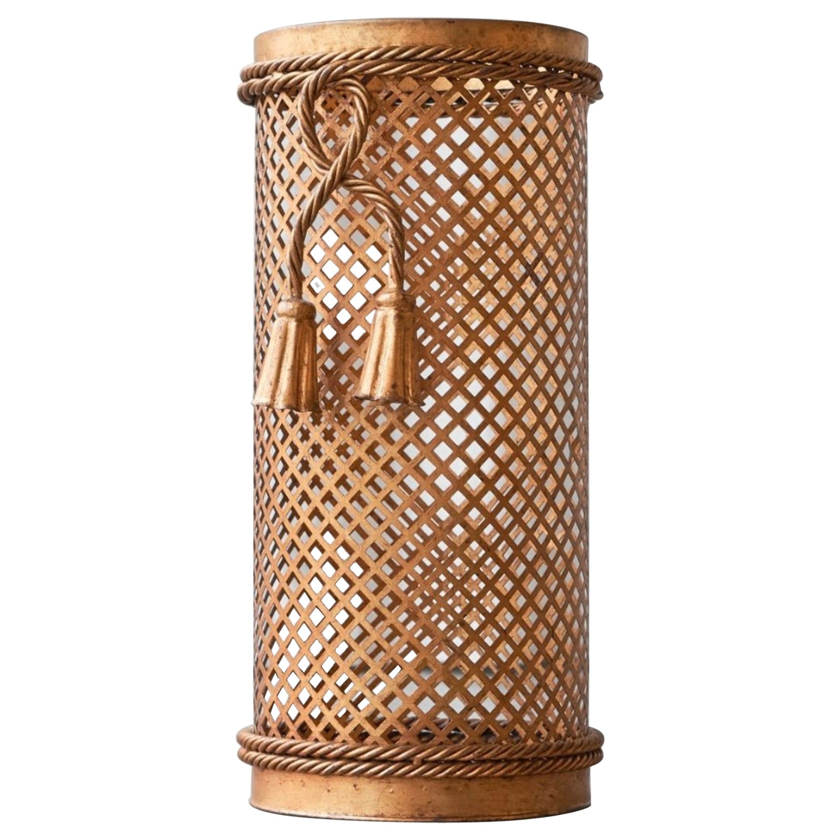 Li Puma Florence Mid Century 'Trompe-l'oeil' Umbrella Stand Italy 1960s | 1stDibs