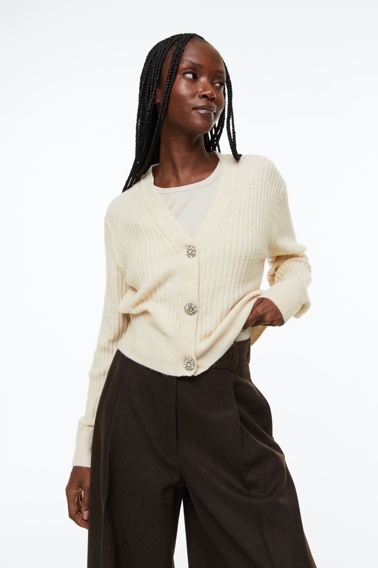 Rib-knit Cardigan | H&M (US + CA)