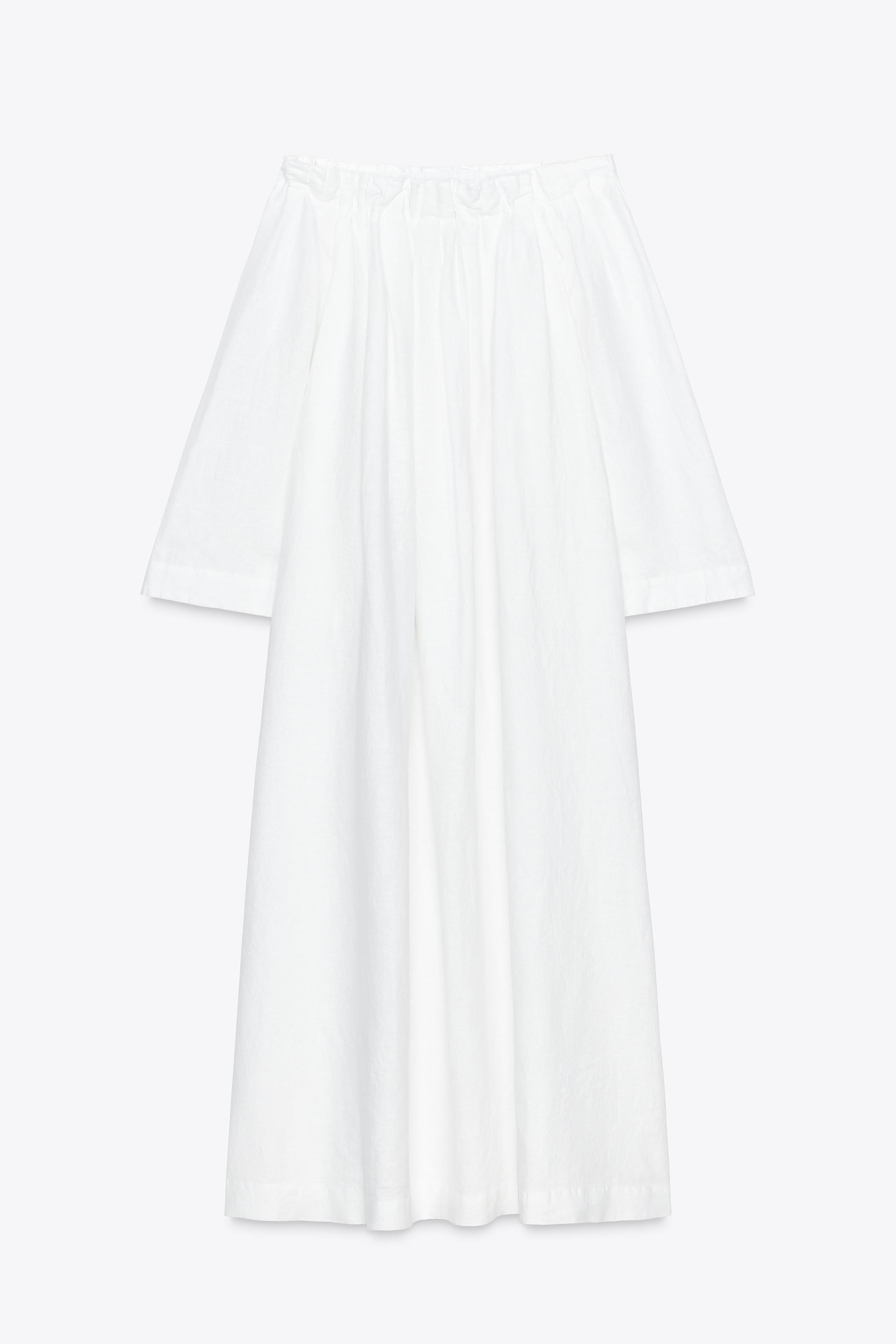 100% LINEN DRESS ZW COLLECTION | Zara UK