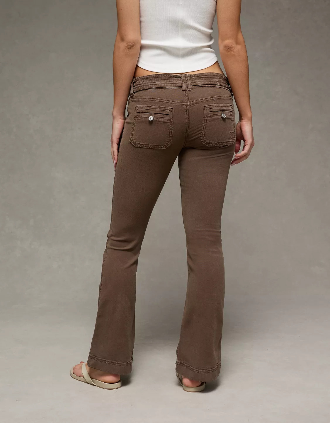 AE Super Low-Rise Kick Boot Pant | American Eagle Outfitters (US & CA)