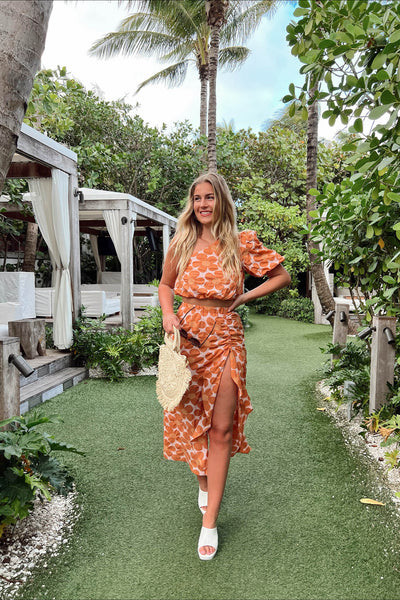 Flower Patch Skirt | Vestique