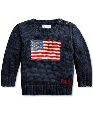 Baby Boys or Girls The Iconic Flag Sweater | Macy's