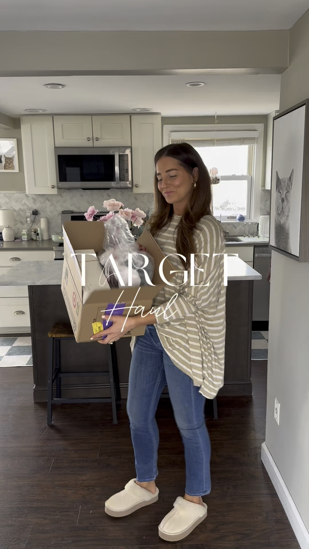 Another amazing target haul this week!!! I seriously can’t pick a favorite - I loveee the work pants, the dress, the matching set!!! The shoes!! All of it - SO good 🤩

Sizing info:
Pants - sized up to 4
Black bodysuit - size small 
Denim jacket - sized up to M 
White dress - size small 
Black dress - size small 
Matching set - size small in both 
Shoes - true size 
Aber Jeans - size up to 27
Sweater - size small 

Striped top in beginning - size small 
Jeans in beginning - true size 

#LTKFindsUnder100 #LTKWatchNow #LTKFindsUnder50