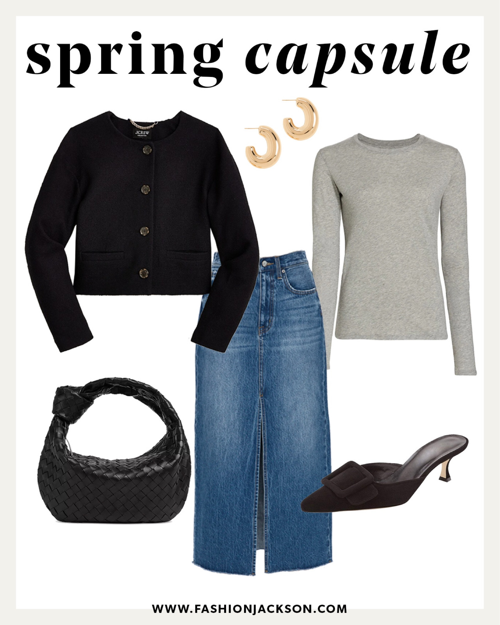 Fashion Jackson, spring capsule wardrobe, spring outfits, capsule #fashionjackson #springoutfits #capsule

#LTKunder100 #LTKSeasonal #LTKstyletip