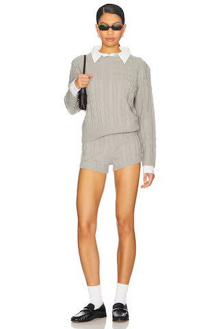 LIONESS Reborn Mini Short in Cloud from Revolve.com | Revolve Clothing (Global)