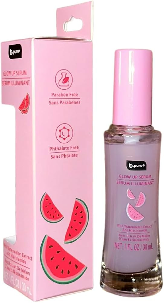 b.pure Glow Up Serum Watermelon Extract + Niacinamide 1 oz | Amazon (US)