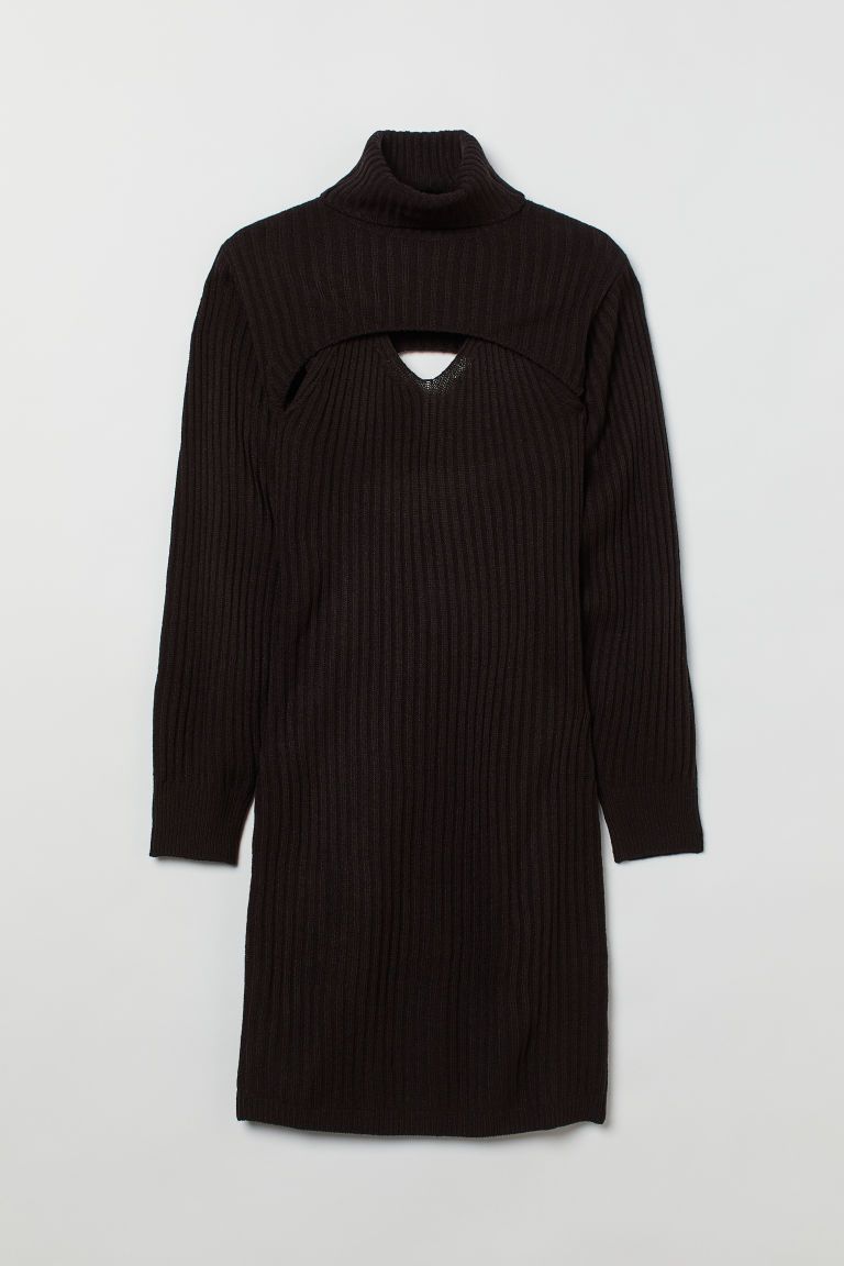 H & M - H & M+ Rib-knit Dress - Black | H&M (US + CA)