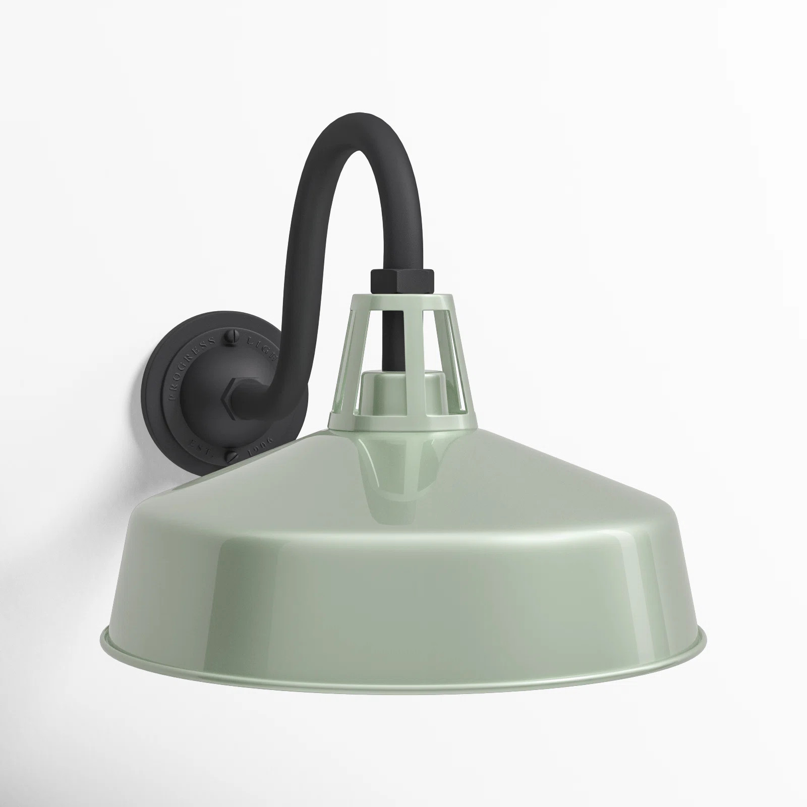 Ciana Single Light Bell Outdoor Aluminum Wall Light | Birch Lane