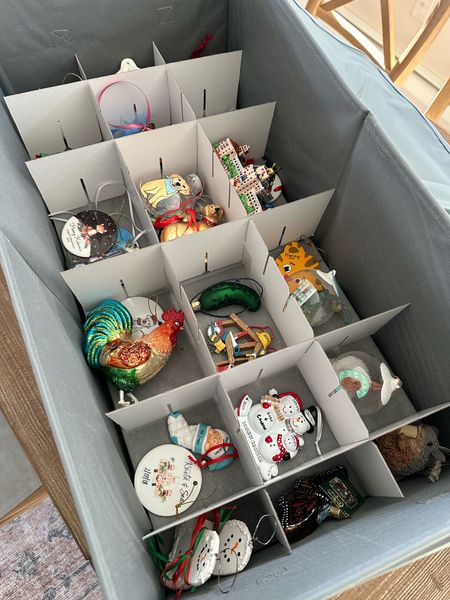 Christmas Ornament storage container 🎄🎄🎄

#LTKSeasonal #LTKHoliday #LTKhome