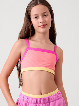 Athleta Girl Reversible Bandeau Bikini Top | Athleta