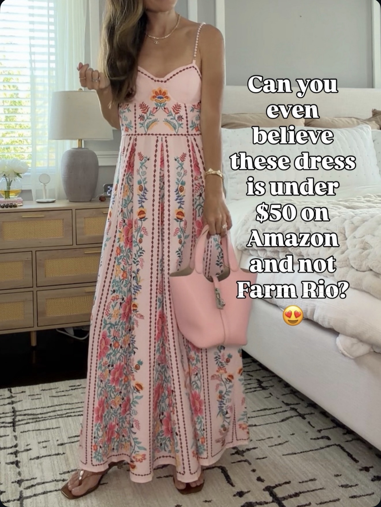 This dress looks like Farm Rio but it’s under $50 on Amazon 😍 wearing size small 

#LTKMothersDay #LTKootd #LTKSeasonal