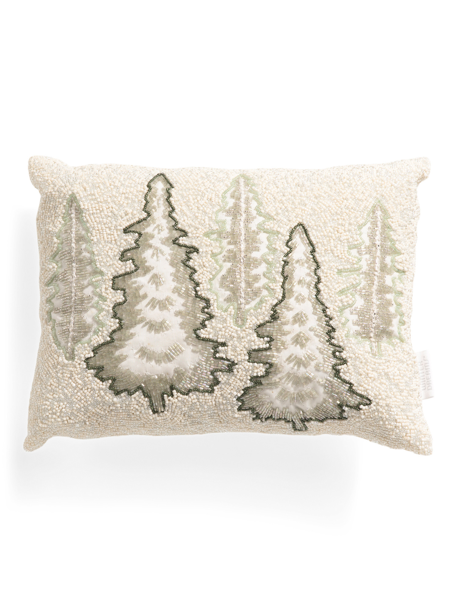 12x16 Christmas Tree Beaded Pillow | Global Home | Marshalls | Marshalls