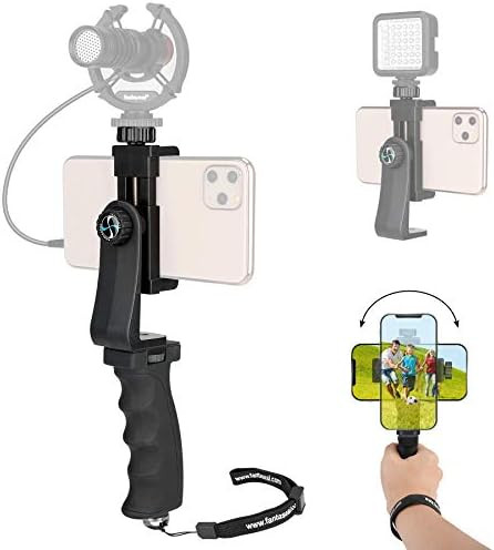 Amazon.com : Ergonomic Anti-Falling Cell Phone Vlogging Hand Grip Stabilizer Smartphone Holder Ri... | Amazon (US)