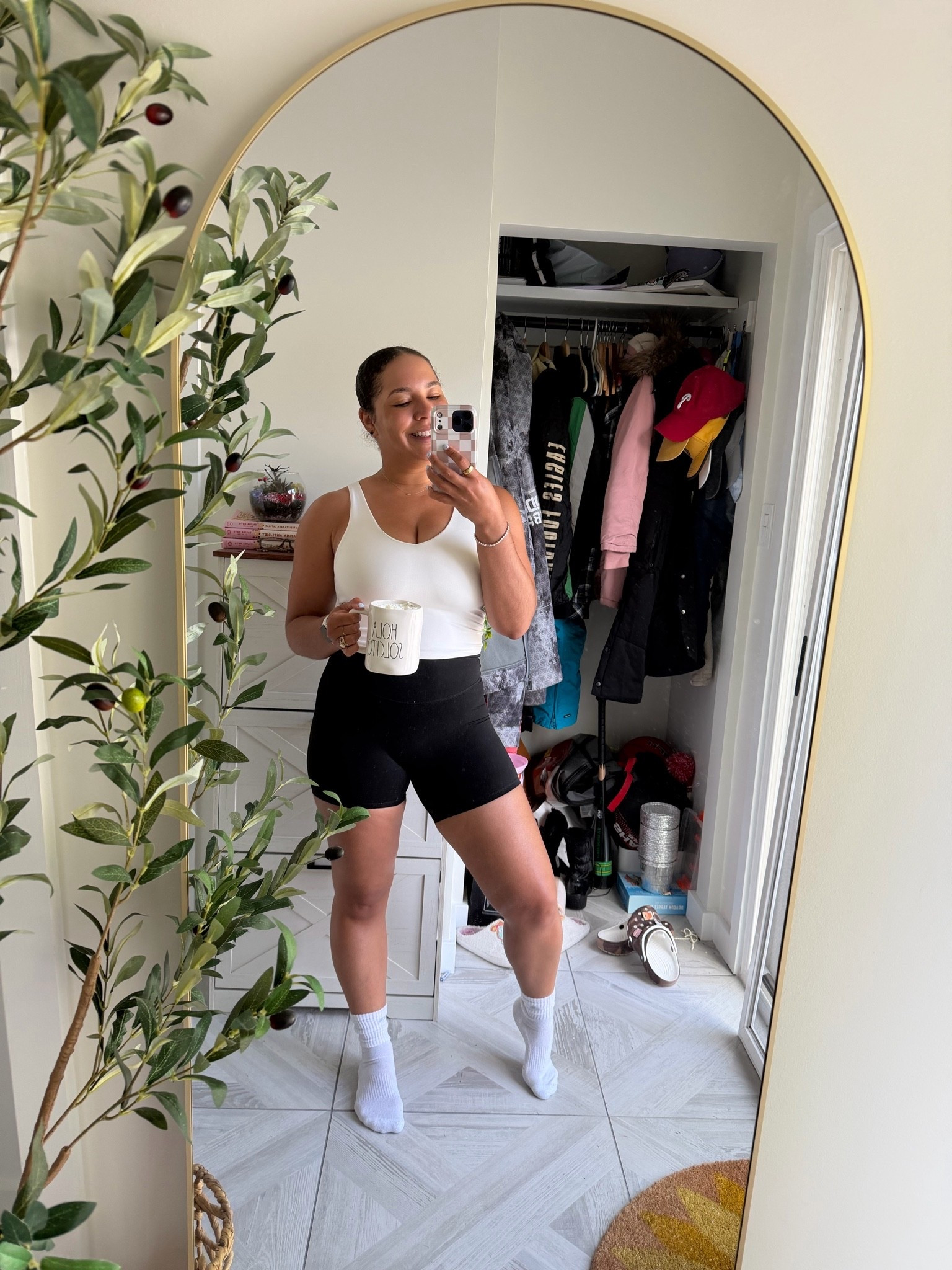 These don’t roll down and are so so comfy.

#LTKootd #LTKmomlife #LTKActive