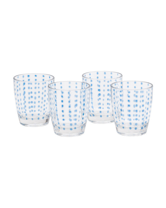 Set Of 4 Acrylic Dots Cups | Kitchen & Tabletop | Marshalls | Marshalls